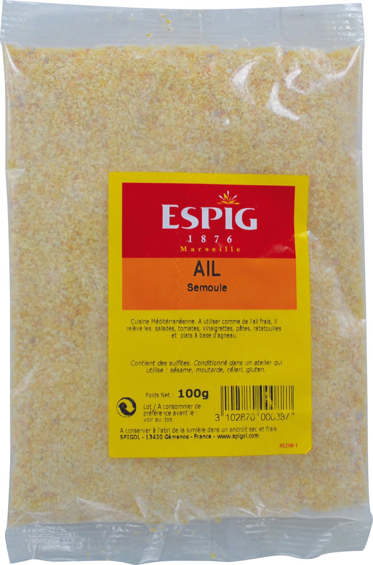 Ail semoule 100g