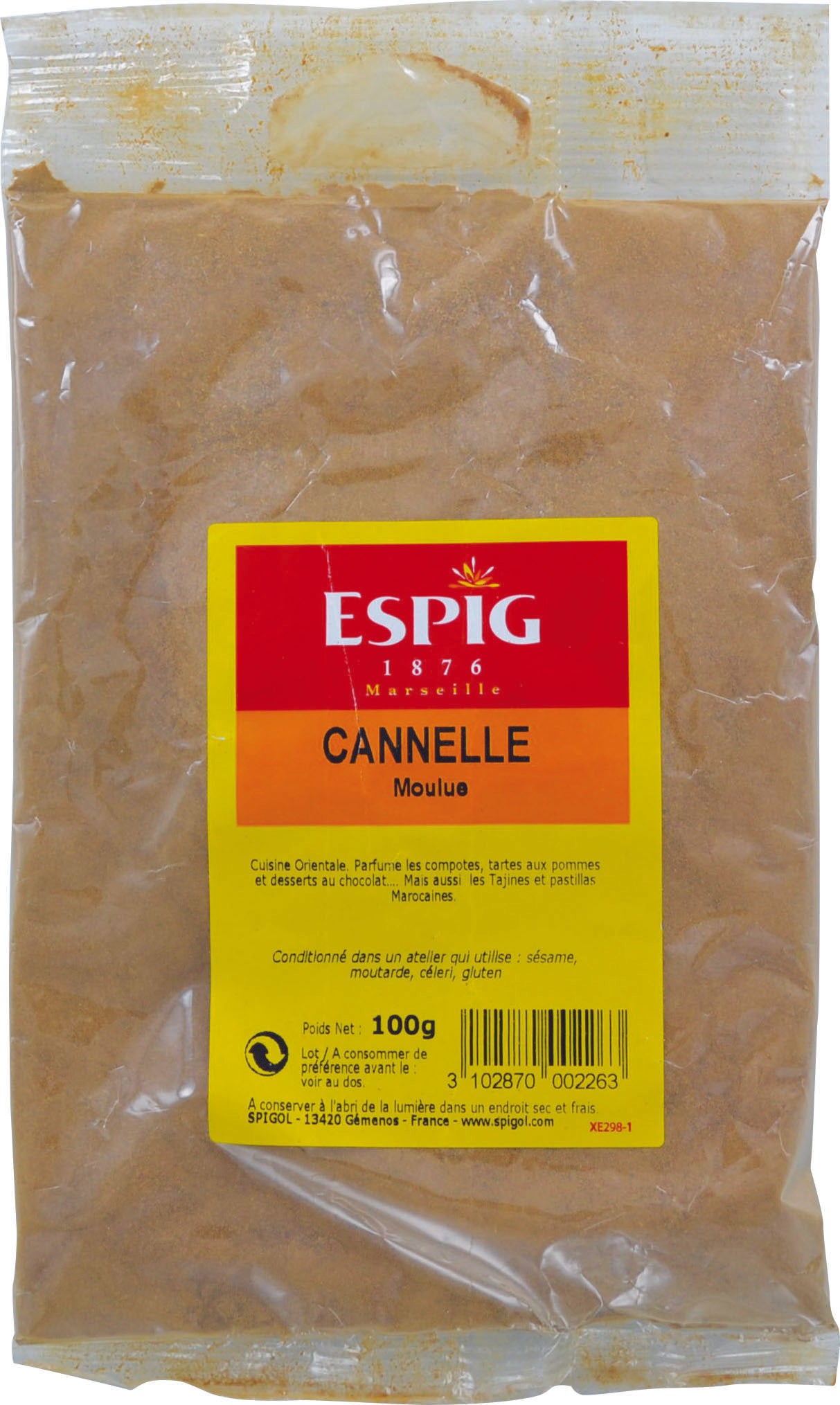 Cannelle moulue Espig 100g
