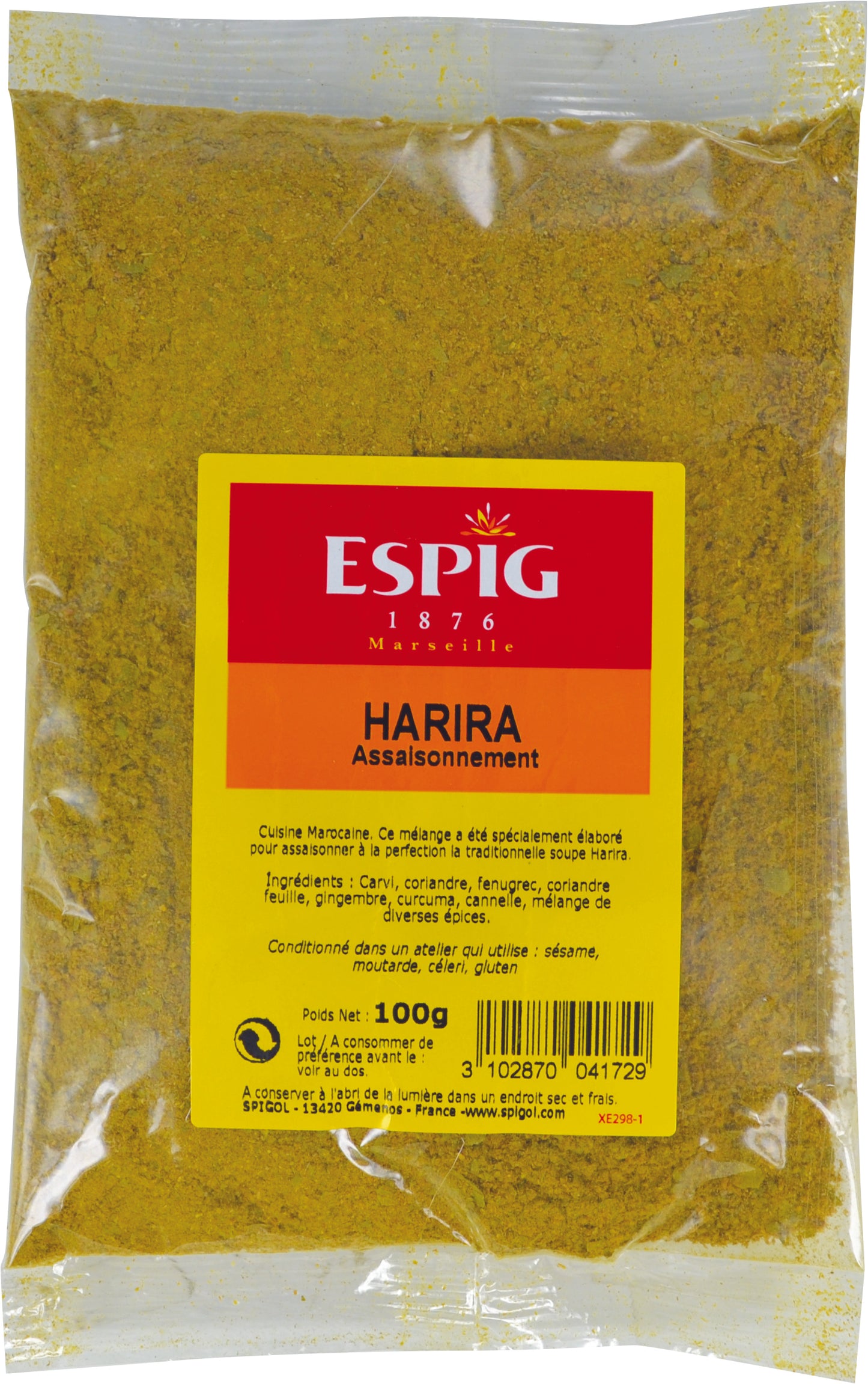 Epices harira Espig 100g