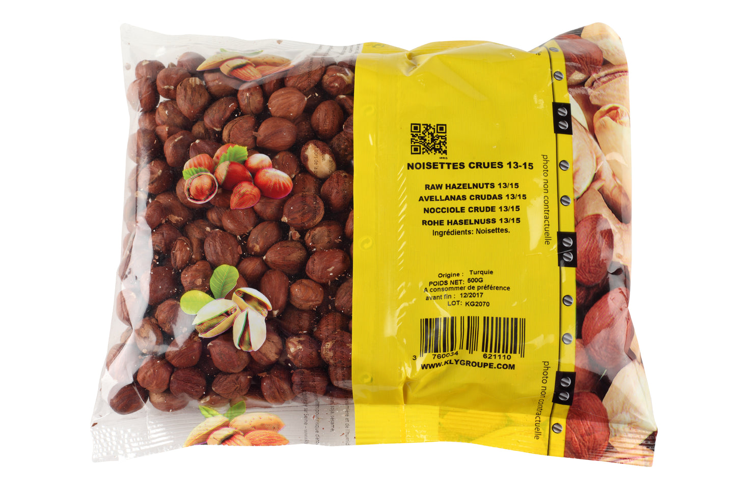 Noisette crue Kly 500g