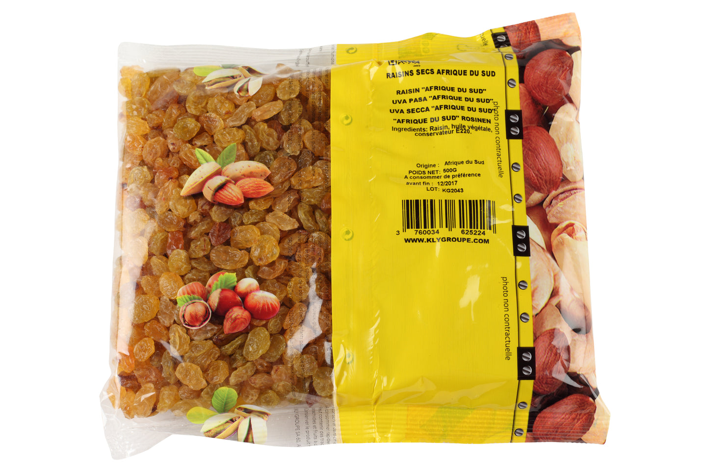 Raisin sec Afrique du sud 500g