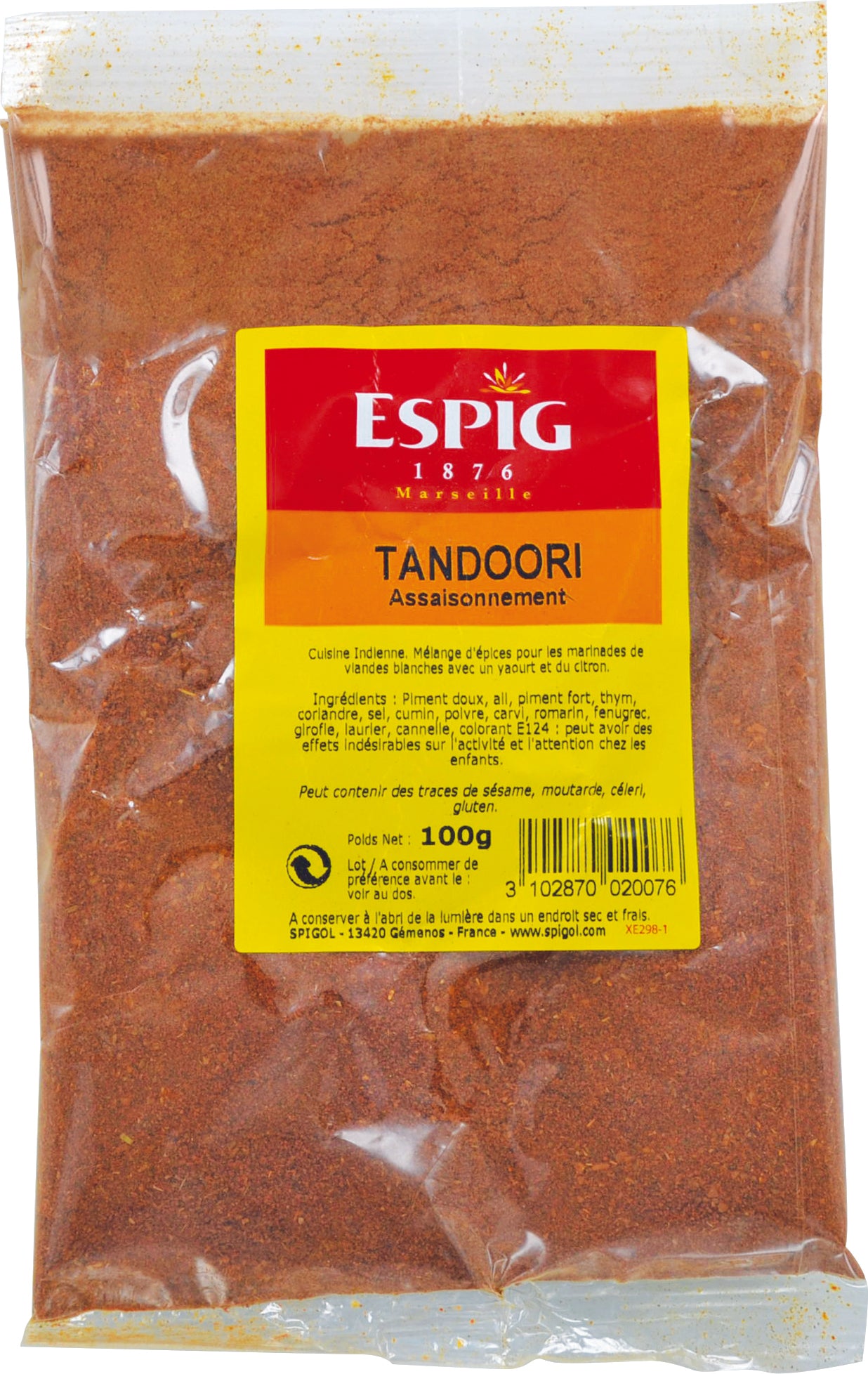 Epices tandoori Espig 100g