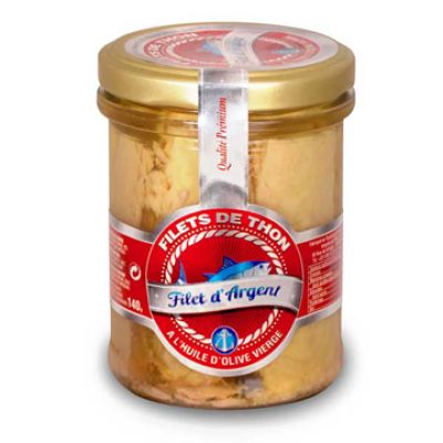 Filet Thon HO 200g KP BD Tunisie FILET D'ARGENT