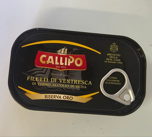 Thon ventrèche Callipo 125g