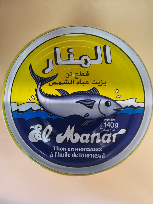 Thon El Manar en morceaux HV 140g