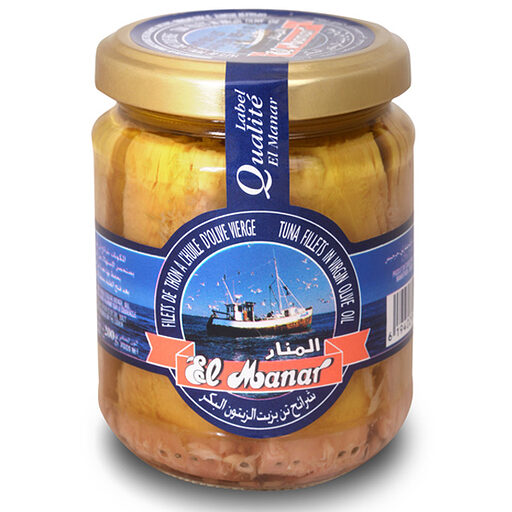 Filets de Thon Huile d'Olive EL MANAR. Boc 200g - 200 g