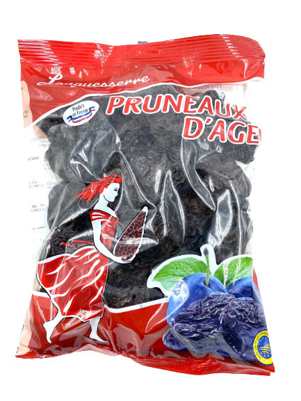 Pruneaux d'Agen entiers calibre 28/33 sachet 500g